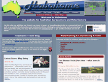 Tablet Screenshot of hobohome.com